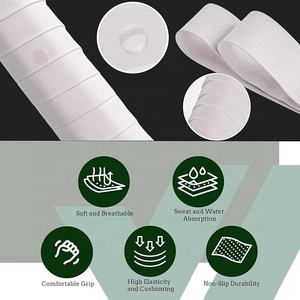 ENNIG DT70E <span class=keywords><strong>Overgrip</strong></span> Colorati e Confortevoli in PU per Tennis/Badminton/Pickleball, Antiscivolo, Assorbenti, Sottili e Facili da Usare - Product Image 4