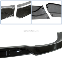 3 pièces lèvre de pare-chocs avant, menton Spoiler séparateur lame avant diffuseur pour Benz W204 C180 C200 C260 C300 décoration de pare-chocs