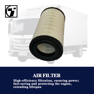 Foton Truck Modèle d'usine d'origine M3 <span class=keywords><strong>Keren</strong></span> H2 H3 Petit camion Star Navigator M6 Élément de filtre à air OE 2034 Nouveau papier filtre HV - Product Image 2