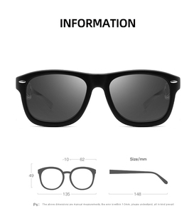 Lentes de Sol Inteligentes con Cristal Electrocrómico que Cambian de Tono, Lentes de Sol TR90 - Product Image 4