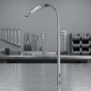Retractor Hohmann de Alta Calidad y Resistencia, 33 cm (13 Pulgadas), Acero Inoxidable, Instrumento Quirúrgico Ortopédico, Reutilizable, Manual, con Certificación CE - Product Image 2