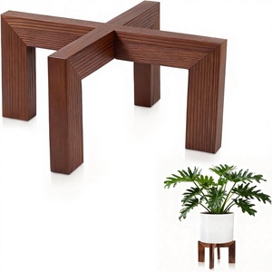 Supporto <span class=keywords><strong>per</strong></span> Piante da Interno in Legno, Alzate <span class=keywords><strong>per</strong></span> <span class=keywords><strong>Vasi</strong></span>, Porta <span class=keywords><strong>Fiori</strong></span> Adatto alla Maggior Parte dei <span class=keywords><strong>Vasi</strong></span> da Interno - Product Image 1
