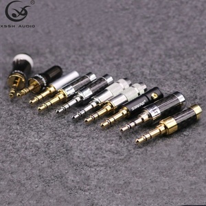 Connettori per microfono YIVO XSSH <span class=keywords><strong>Audio</strong></span> Hifi OEM all'ingrosso altoparlante <span class=keywords><strong>Video</strong></span> Hi-end auricolare fai da te spina per cuffie Jack <span class=keywords><strong>Audio</strong></span> da 3.5mm - Product Image 2