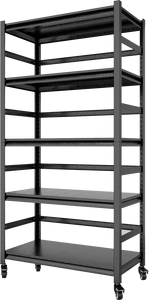 مستودع في الولايات المتحدة مرآب فولاذية 5 طبقات بدون بولر المنزل رف تخزين حديد معدني 5 طبقات تم إرسالها مباشرة - Product Image 2