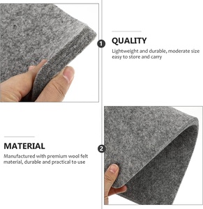 10x10 pouces Portable 100% Nouvelle-Zélande Laine Feutre <span class=keywords><strong>Tapis</strong></span> De Pressage pour Quilting Repassage Broderie Couture Couture Patchwork - Product Image 3