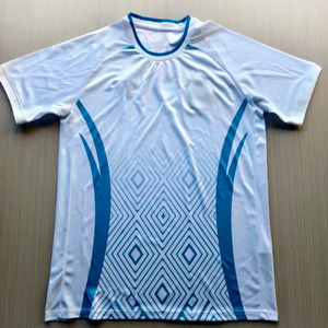 <span class=keywords><strong>Maglia</strong></span> da <span class=keywords><strong>Calcio</strong></span> Uomo 26-27 Congo Blu/Bianco/Rosso 100% Poliestere con Taglio Automatizzato - Product Image 4