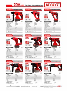 Marteau perforateur rotatif <span class=keywords><strong>1500W</strong></span> 4 fonctions SDS <span class=keywords><strong>Plus</strong></span> 7.8J puissance d'impact avec vitesse variable pour une force de démolition maximale bricolage industriel - Product Image 5