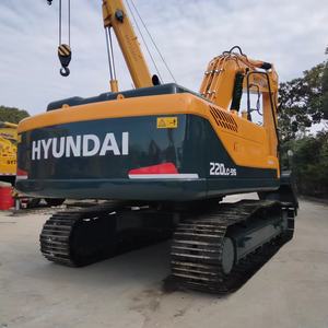 Hyundai 220 220-9S d'occasion de Corée sur chenilles hydrauliques 22 tonnes d'occasion 20 tonnes machines de construction 220 excavatrices à vendre - Product Image 2