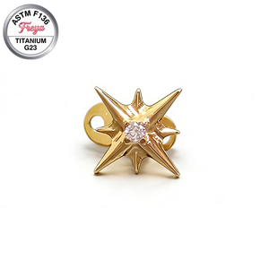 Freya ASTM F136ปลูกถ่ายไทเทเนียมเซอร์คอนเจาะไมโครเดอร์มอลสมอเรือดอกไม้กระดูกไหปลาร้าเครื่องประดับเจาะผิ<span class=keywords><strong>ว</strong></span>หนัง - Product Image 6