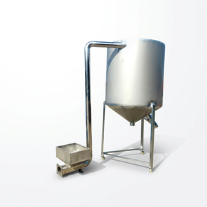 Silo mobile en acier inoxydable pour mortier de construction, réservoir de stockage à alimentation centrale Guan Sheng Machinery, facile à utiliser - Product Image 1
