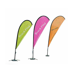 Bandera Deportiva de Poliéster con Diseño Personalizado e Impresión Digital, Bandera de Playa, Bandera de <span class=keywords><strong>Surf</strong></span>, Asta de Aluminio/Fibra de Vidrio - Product Image 6