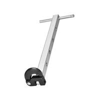 Kit d'outils de plomberie sous évier personnalisé 2 pièces : Clé télescopique pour lavabo et clé pour tuyaux de robinet en espaces restreints
