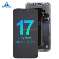 Écran tactile OLED souple complet pour iPhone 17 Pro Max – Pièce de rechange pour réparation d'écran LCD et numériseur