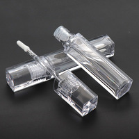 Nouvelle arrivée 6.5ml Logo personnalisé tout clair vide brillant à lèvres conteneurs tubes de brillant à lèvres
