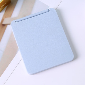 Biểu Tượng Tùy Chỉnh Nhựa Gấp Đôi Mỹ Phẩm Gương Xách Tay <span class=keywords><strong>Pocket</strong></span> Vuông Trang Điểm Gương - Product Image 6