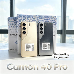 TECNO CAMON 40 Pro สมาร์ทโฟน Android 14 รุ่นจอใหญ่ สีทอง รองรับซิมคู่ โทรศัพท์ 5G - Product Image 1