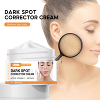 Crème Correctrice de Taches Sombres pour le Visage Crème Hydratante et Éclaircissante pour les Taches Sombres Crème Nettoyante pour le Visage Contre les Taches Sombres