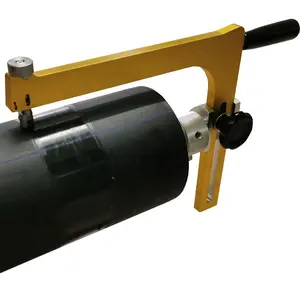 La ruspa spianatrice rotativa di vendita calda 75-200mm ha visto le macchine per i tubi del polietilene del saldatore dell'hdpe