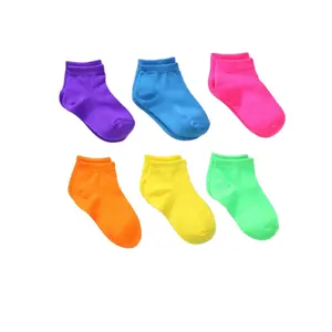 KT-3-1208 enfants polyester chaussettes enfants chaussettes/chaussettes