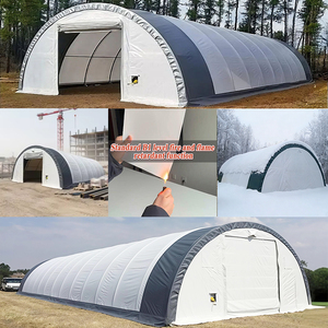 Tente de stockage personnalisée en tissu PVC série P avec structure en acier - Product Image 3