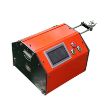 Petite machine portative de coupe et de biseautage de tuyau de plasma pour couper 45 degrés et trou