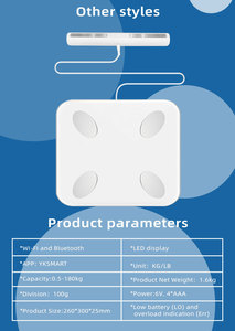 TSEC医療用デジタル浴室血糖値測定健康スケール - Product Image 6