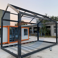 Maison mobile multifonctionnelle WinFair Structure en acier Flèche triangulaire Apex Conteneur préfabriqué Maison modulaire préfabriquée