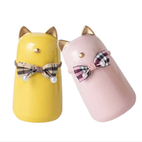 Urna Funeraria de Cerámica Hermética de Alta Calidad, Diseño Felino, a Prueba de Humedad, para Cenizas de Mascotas, para Interiores