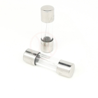 Fusible tubulaire en verre 5x20mm 100mA-30A 125V-250VAC pour coupure de circuit électrique avec/sans borne axiale, protecteur de courant, liaison fusible HONGDA
