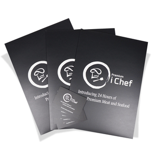 Bìa Giấy Trình Bày Logo Tùy Chỉnh Thiết Kế Mới 2022 Thân Thiện Với Môi Trường Có Túi - Product Image 6