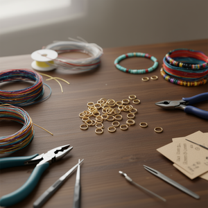 Anelli a Cerchio Chiusi Ilan 12mm in Oro per Creazione di Gioielli - Product Image 3