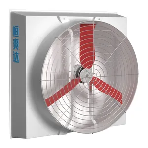 Farm 50" Fiberglass With Frp Fan Blades Poultry Farm Greenhouse Axial Flow Exhaust Fan Poultry Farm Ventilation