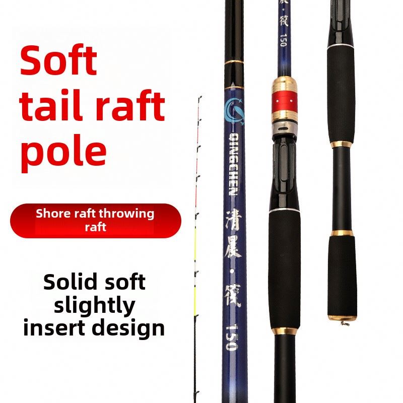 Customized Fiberglass Fishing Rod 7ft 8ft 9ft Colorful Fishing Rod Popular  Raft Fiberglass Rod| Alibaba.com
