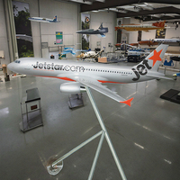 Jetstar A320 120cm Kit de modèle en résine d'avion à grande échelle Artisanat en résine de grande taille