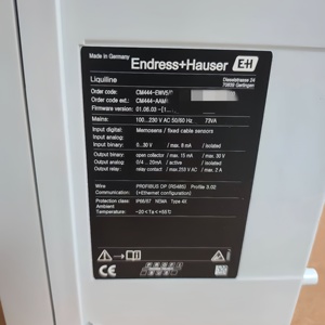 เครื่องวิเคราะห์ของเหลว E+H CM444 สำหรับวัดค่า pH ORP DO ค่าการนำไฟฟ้า คลอรีน 4-20mA HART สำหรับการวิเคราะห์น้ำเสีย - Product Image 6