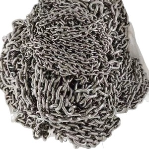 Chaîne de levage en acier inoxydable 304, élingue à anneaux ronds, résistante à la corrosion, pour palan électrique - Product Image 5