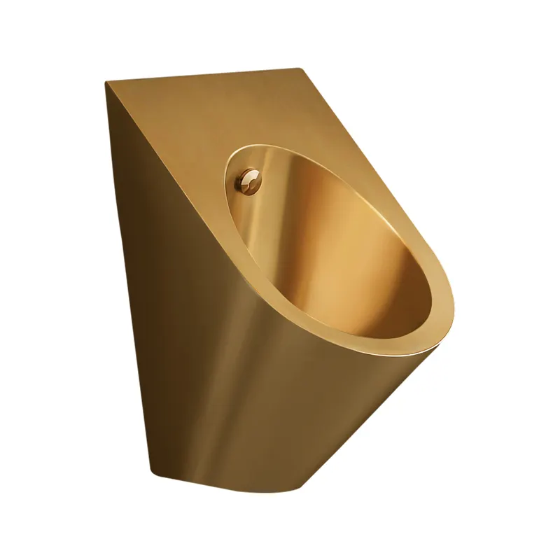 2022 High Quality Fashion Gold urine collecting container mini urinal for men