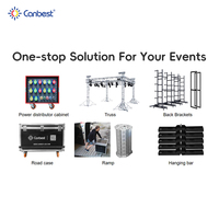 Canbest 7680 Гц P1.9 P2.6 P2.9 P3.9 для уличного использования, водонепроницаемые, гибкие, изогнутые, для аренды, светодиодный экран, видео настенный