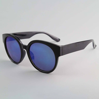Lunettes de soleil Feirong à prix abordable, personnalisables avec logo, monture ronde classique, cadeau promotionnel, verres PC UV400