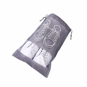 Wholesale non-woven <b>shoe</b> <b>storage</b> bags, travel and outdoor drawstring <b>shoe</b> bags, clothing and sundries organizers, dustproof - Product Image 5