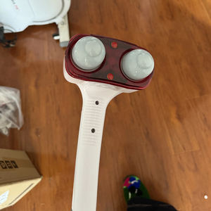 Direkt vom Hersteller: Anpassbare Doppelkopf-Massagepistole mit Heizfunktion, Tragbarer Elektrischer Massagehammer für Sporterholung, Büro und Autofahren - Product Image 2