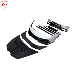Kit de Carrocería de Fibra de Carbono Estilo V de Z-ART para <span class=keywords><strong>Lamborghini</strong></span> Huracán LP580 LP610, Kit de Carrocería de Parachoques de Carbono Prepreg para Huracán - Product Image 1