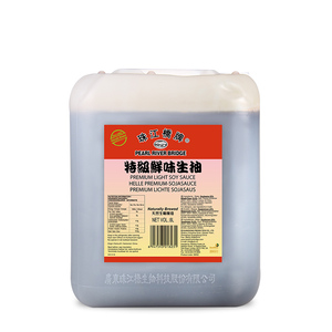 Plastic Pail PRB Craft Delicious Light Soy Sauce 8L Naturally Brewed Plastic Pail Pearl River Bridge Brand Factory Price High Quality