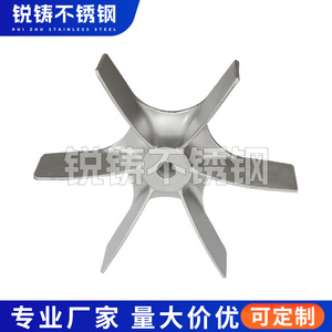 ใบพัดลมหล่อขึ้นรูปจากเหล็กกล้าไร้สนิม ทนความร้อน สำหรับเตาเผาอุตสาหกรรม - Product Image 2