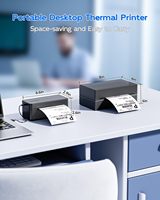 Impresora de Etiquetas de Envío Phomemo 2410 4x6, Impresora Térmica de Alta Velocidad de 150 mm/s para Shopify AMZ UPS, Generador de Códigos de Barras