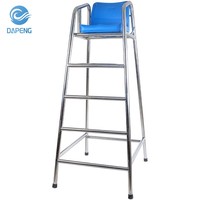 Tailles élargies et personnalisables en acier inoxydable 304 piscine commerciale fournitures de sauvetage chaise de sauveteur bon marché