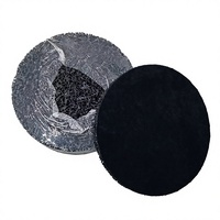 Disques abrasifs noirs de 7 pouces (180 mm) avec support auto-agrippant