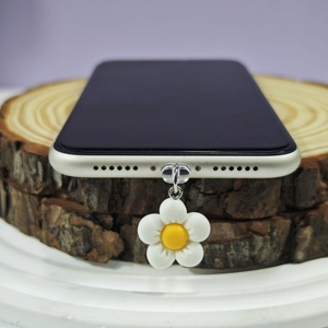 Mặt dây cắm hình nơ bụi điện thoại thông dụng che bụi Micro USB và bảo vệ cổng sạc Type-C - Product Image 6