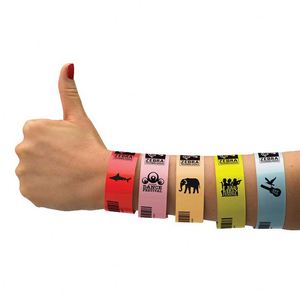 Pulsera de Tyvek, Papel DuPont, Colorida, para Festivales de Música, Personalizada, Promocional - Product Image 6