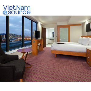 Personalice los juegos de dormitorio de los muebles del hotel de la madera contrachapada de Hampton Inn-Juego de dormitorio de los muebles del hotel de madera de alta calidad de la fábrica de Vietnam - Product Image 4